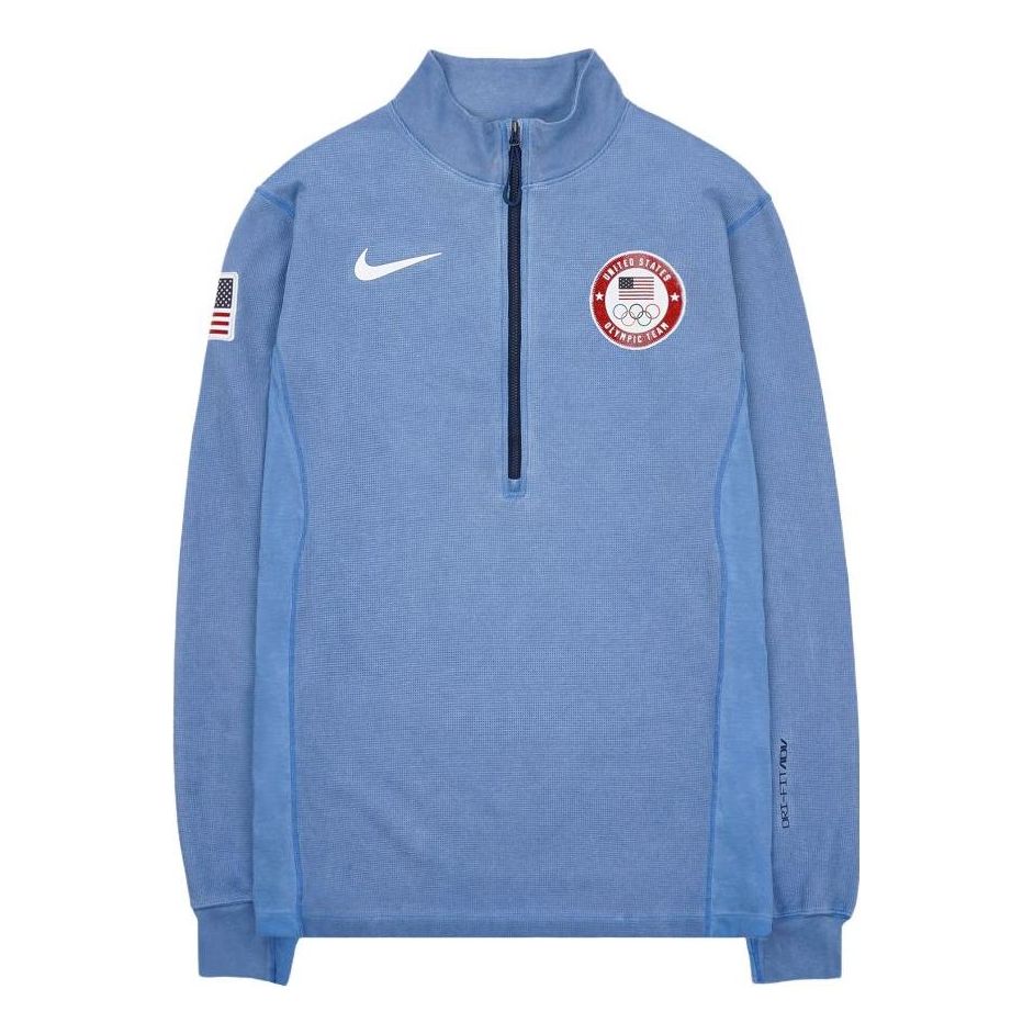 Nike ACG Dri-FIT ADV Team USA Olympics 1/2 Zip Top 'Blue' DH1593-476