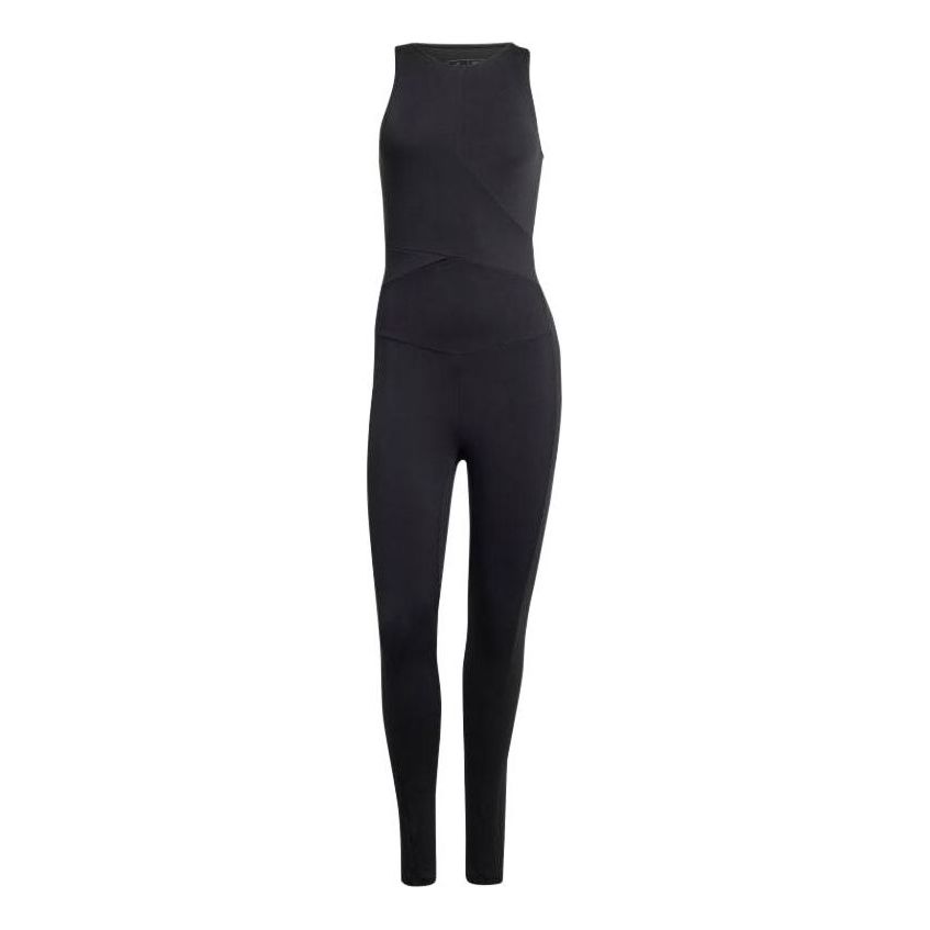 (WMNS) adidas Yoga 7/8 Bodysuit Asia Sizing 'Black' IT7129