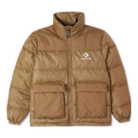 Converse Star Chevron Down Jacket Asia Sizing 'Brown' 10023755-A02