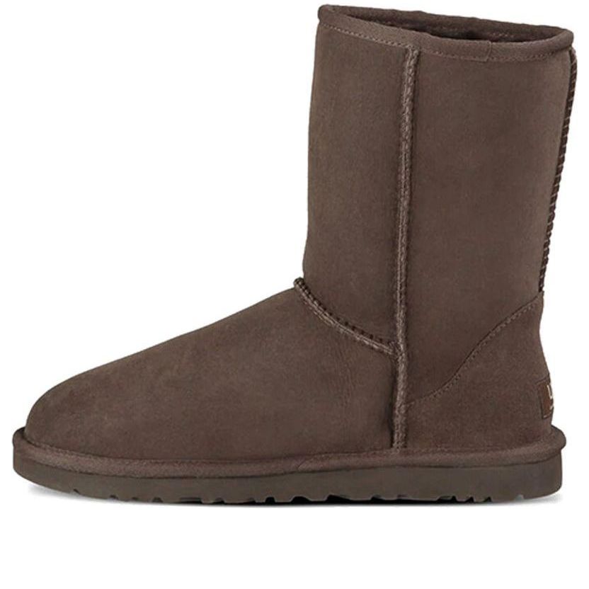 (WMNS) UGG Classic Short Snow Boots Brown 'Brown' 5825-CHO