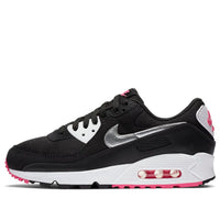 (WMNS) Nike Air Max 90 'Black Metallic Silver' DA4281-001