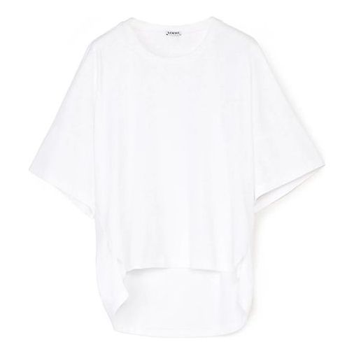 LOEWE os Short Sleeve Solid Color White S540333XAT-2100
