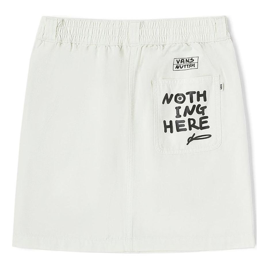 (WMNS) Vans X Otw Art Collection NUTTSH Wanton Skirts 'White' VN000EW7FS8