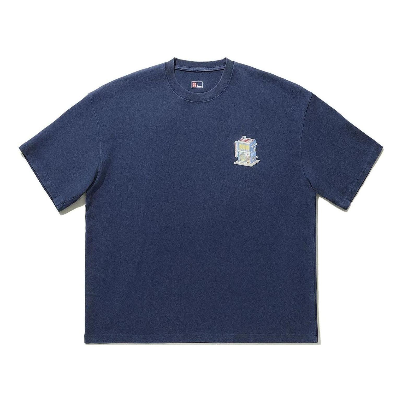 Li-Ning x Phil Hackett Graphic T-shirt 'Navy' AHSU199-4