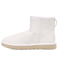 (WMNS) UGG Classic Mini Snow Leopard White 1113494-WHT