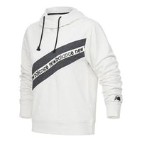 (WMNS) New Balance Relentless Terry Layer Hoodie Asia Sizing 'White Grey' AWT21179-SST