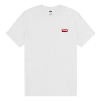 Men's Levis Round Neck Pure Cotton Short Sleeve 2 Gray White Two Color 79681-0001