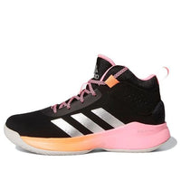 (GS) adidas Cross 'Em Up 5 Wide 'Black Beam Pink' GX4793
