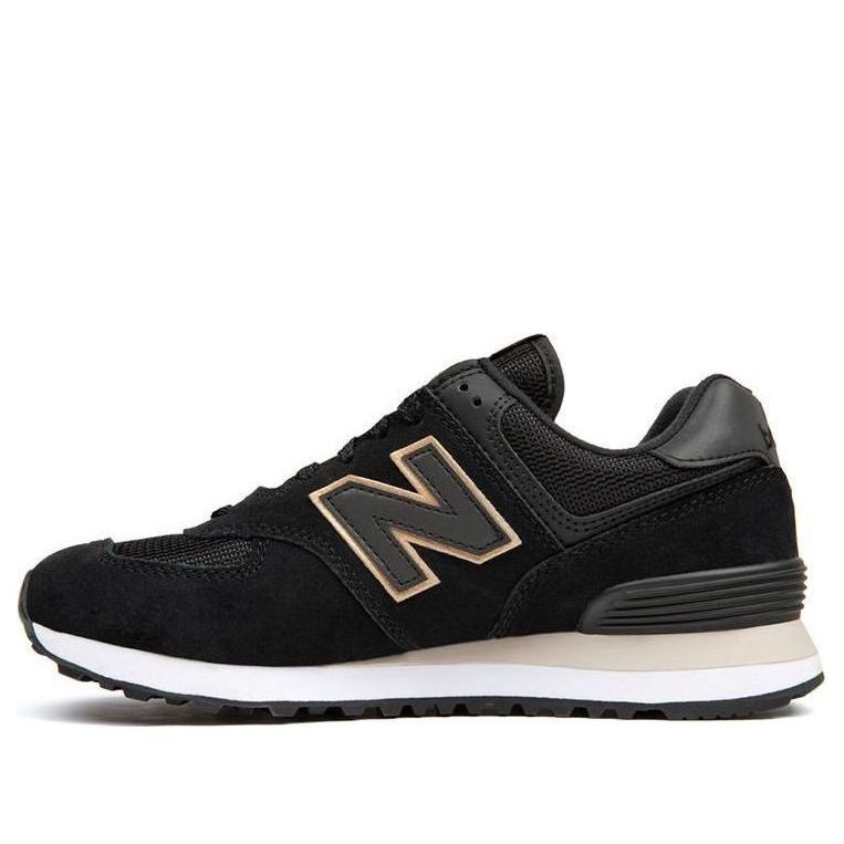 (WMNS) New Balance 574 Series Low-Top Black WL574JB2