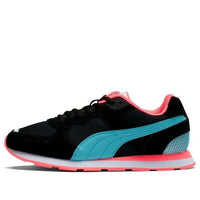 (WMNS) PUMA Vista Meatallic Sneakers Black/Blue/Pink 372250-01