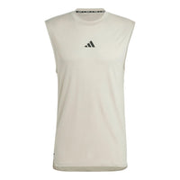 adidas Power Workout Tank Top 'Beige' IQ1821