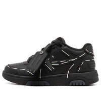 (WMNS) Off-White Out Of Office Low Sartorial Stitching 'Black White' OWIA259S23LEA0101010