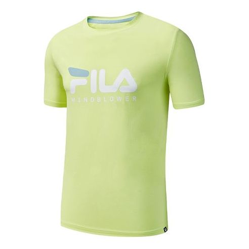 FILA Alphabet Printing Short Sleeve Green A11M022103F-LG