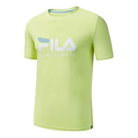 FILA Alphabet Printing Short Sleeve Green A11M022103F-LG