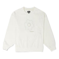 (WMNS) Converse Floral Crewneck Asia Sizing 'White' 10025522-A01