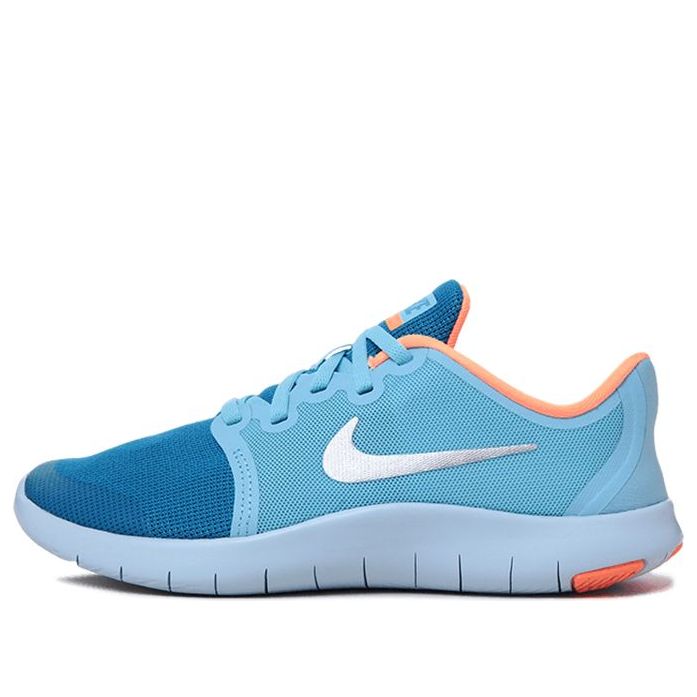 (GS) Nike Flex Contact 2 'Blue White Orange' AH3448-401