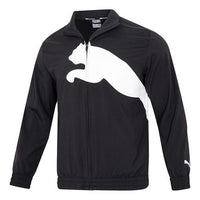 PUMA Training Big Cat Lined Woven Jacket 'Black' 522997-01