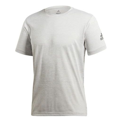 adidas FreeLift gradi Training Sports Short Sleeve Gray CZ5431