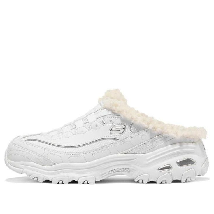 (WMNS) Skechers D'Lites 1.0 'White' 149783-WHT