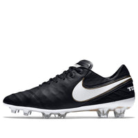 Nike Tiempo Legend VI FG 'Black White' 819177-010