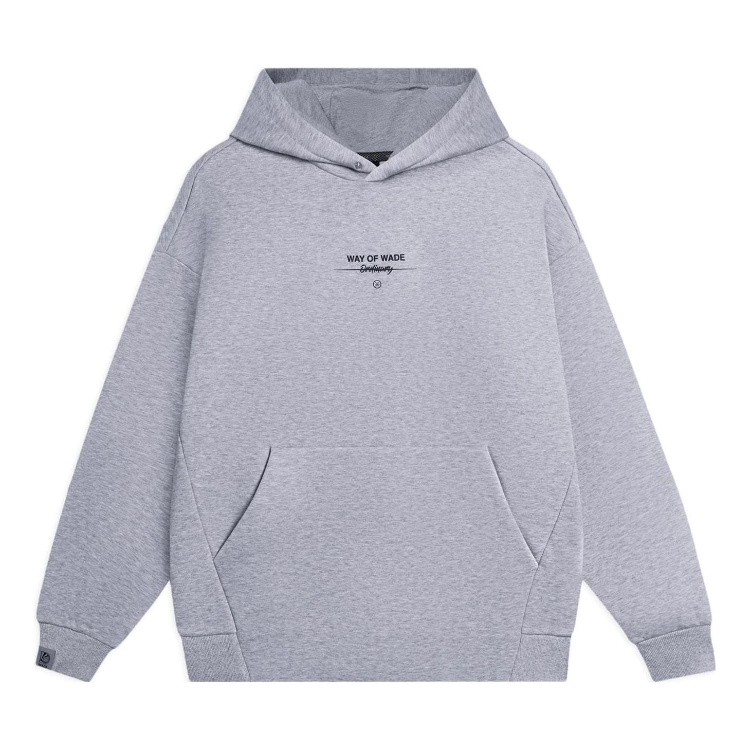 Li-Ning Way Of Wade Graphic Hoodie 'Grey' AWDSC39-9