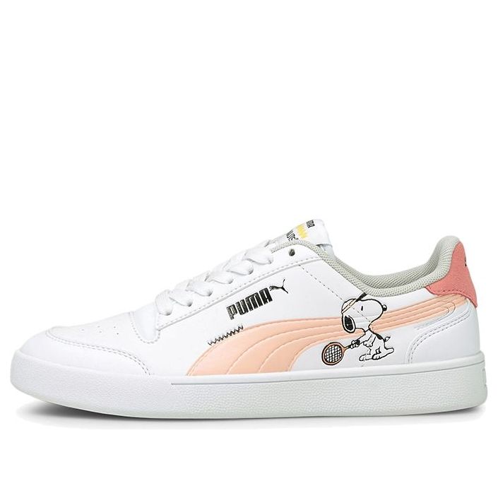 (GS) PUMA Peanuts x Shuffle 'Woodstock - White Apricot' 375739-02