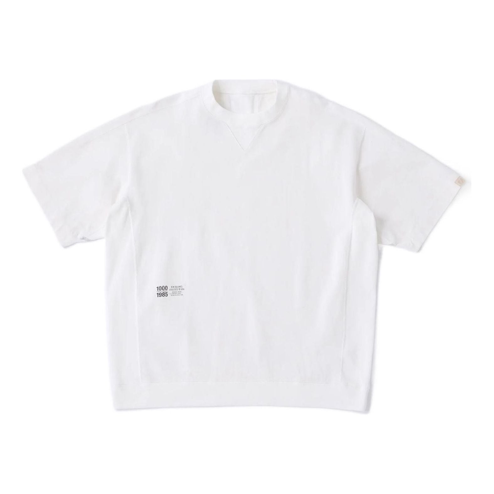 New Balance Short Sleeve T-Shirt Asia Sizing 'White' AMT25071-SST