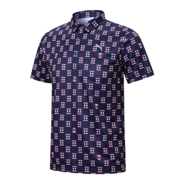 PUMA Polo Shirt 'Navy' 930538-01