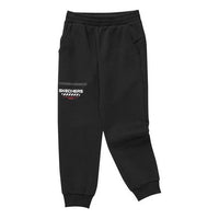 (GS) Skechers Letter Printed Woven Pants 'Black Grey' P422B011