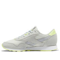 (WMNS) Reebok Classic Nylon 'Grey Yellow' FX3189