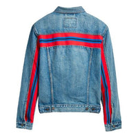 Levis Chest Pocket Lapel Denim Jacket For Men Blue 67783-0000