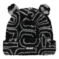 Palace Joyrex Fleece Ears Beanie 'Black' P25BN037