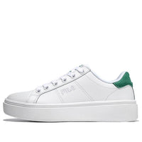 FILA Stylish Low Top Casual Skate Shoes Unisex White Green Korean Version 'White Green' 1TM01397E_143