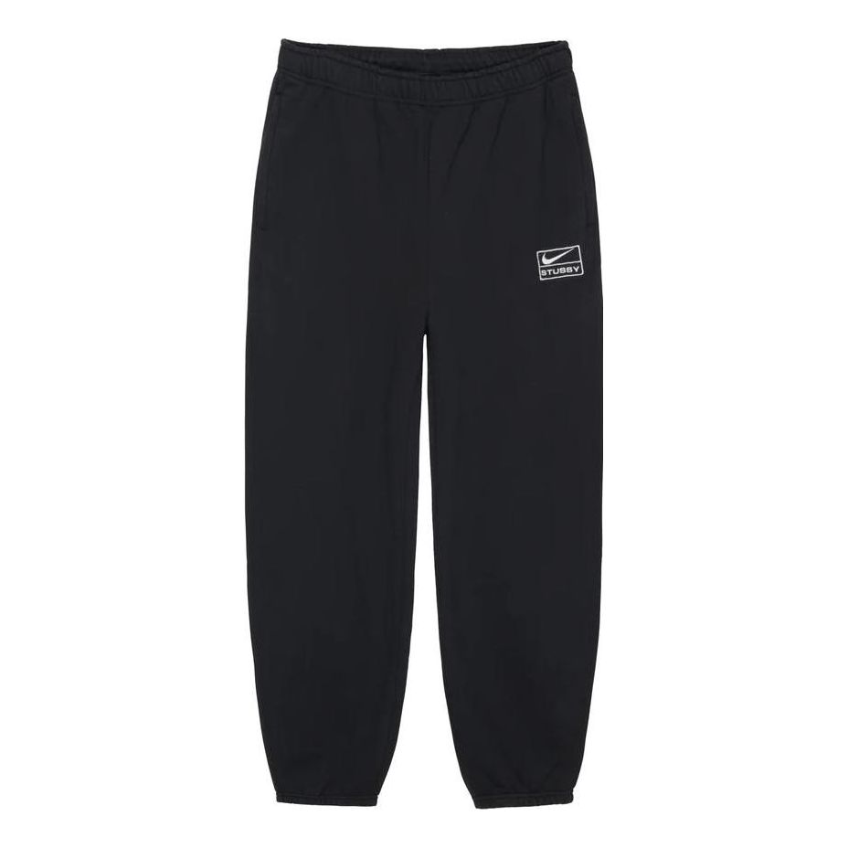 Nike x Stussy SS23 Washed Sweatpants Asia Sizing 'Black' DO5297-010