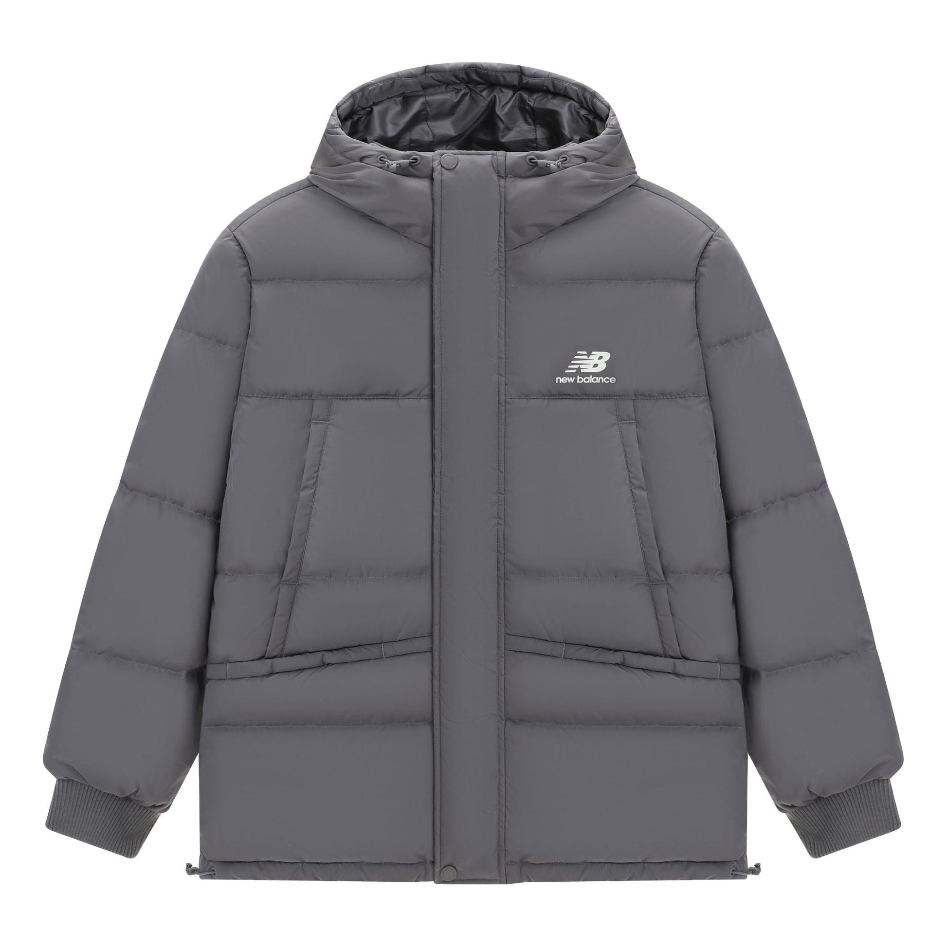 New Balance Warm Down Jacket Asia Sizing 'Grey' AMJ23344-ZNC