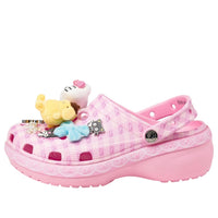 (WMNS) Crocs Classic Platform Clog Hello Kitty and Friends 'Multi' 212683-90H