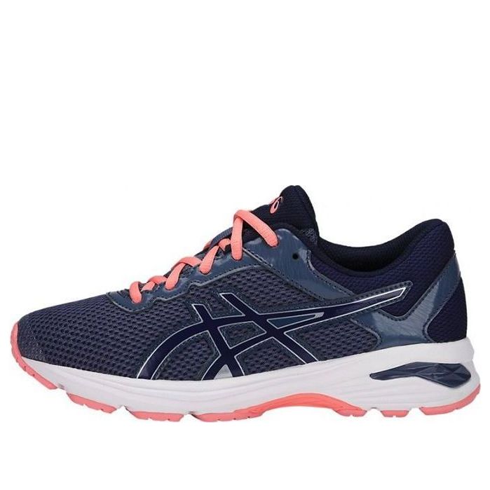 (GS) ASICS GT-1000 6 Sneakers 'Smoke Blue/Begonia Pink' C740N-5649