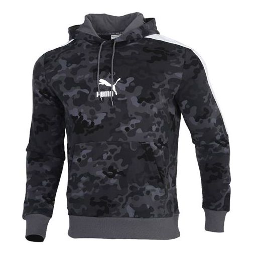 PUMA Classics Graphics Aop Logo Casual Camouflage Gray 599315-42