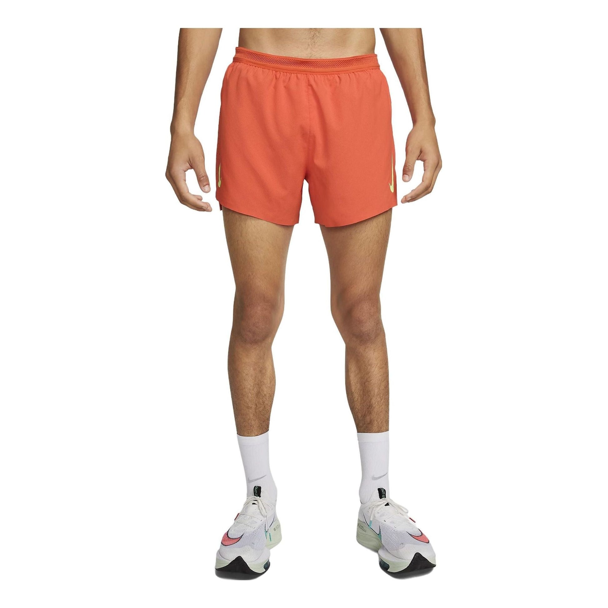 Nike Dri-FIT ADV AeroSwift Shorts 'Orange Ghost Green' CJ7840-804
