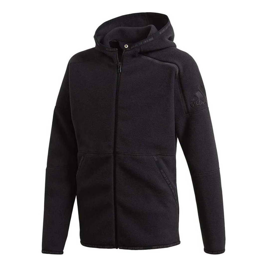 (GS) adidas YG ZNE WARM Hooded Jacket 'Black' ED4632