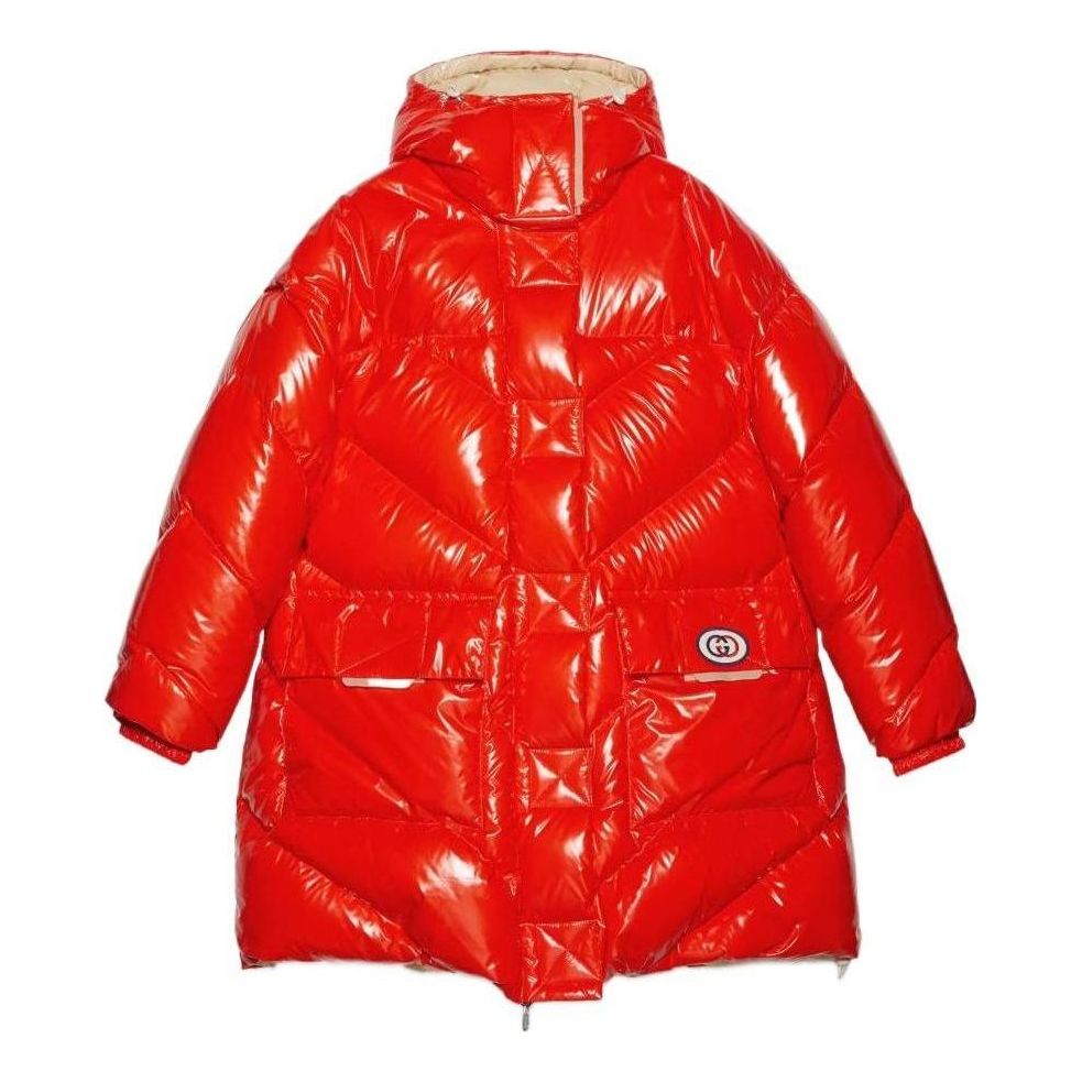 (WMNS) Gucci Reversible Down Padded Nylon Jacket 'Red' 675731-Z8AR1-7708