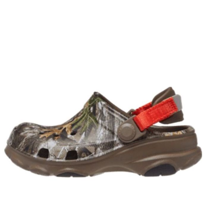 (GS) Crocs Realtree Edge All-Terrain Clogs 'Brown Red' 207260-267