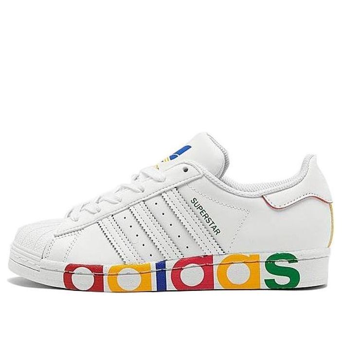 (GS) adidas originals Superstar J 'White' FY1149