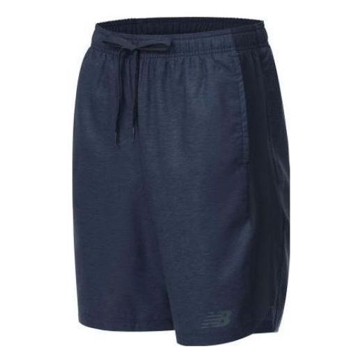New Balance Logo Classics Sporting Shorts Asia Sizing 'Blue' AMS21015-ECR