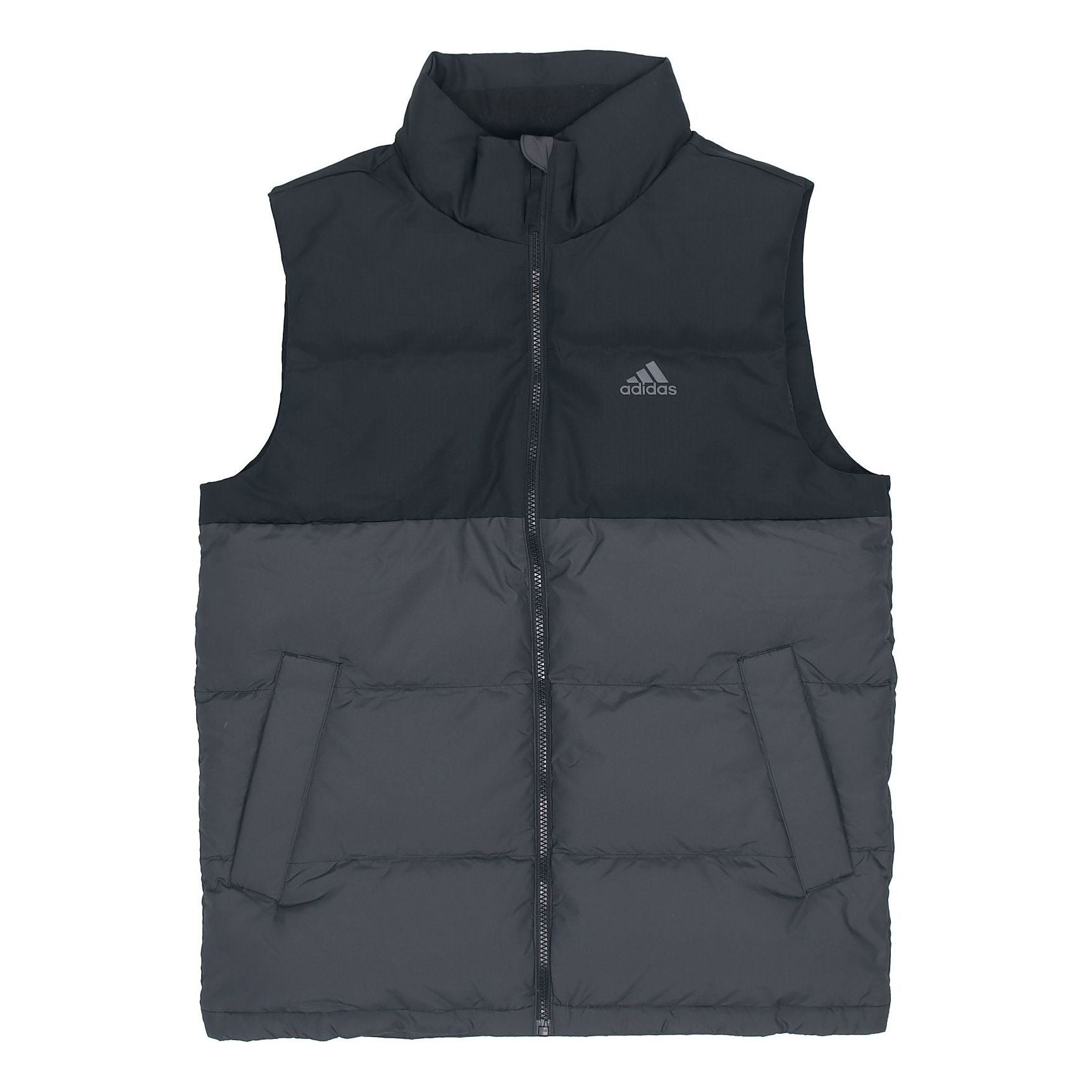 adidas Down Vest Outdoor Sports Splicing Black GF0057