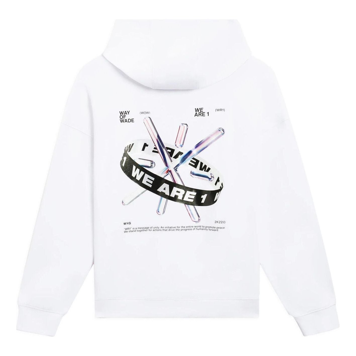 Li-Ning x Glare Sweatshirt 'White Black' AWDS581-2