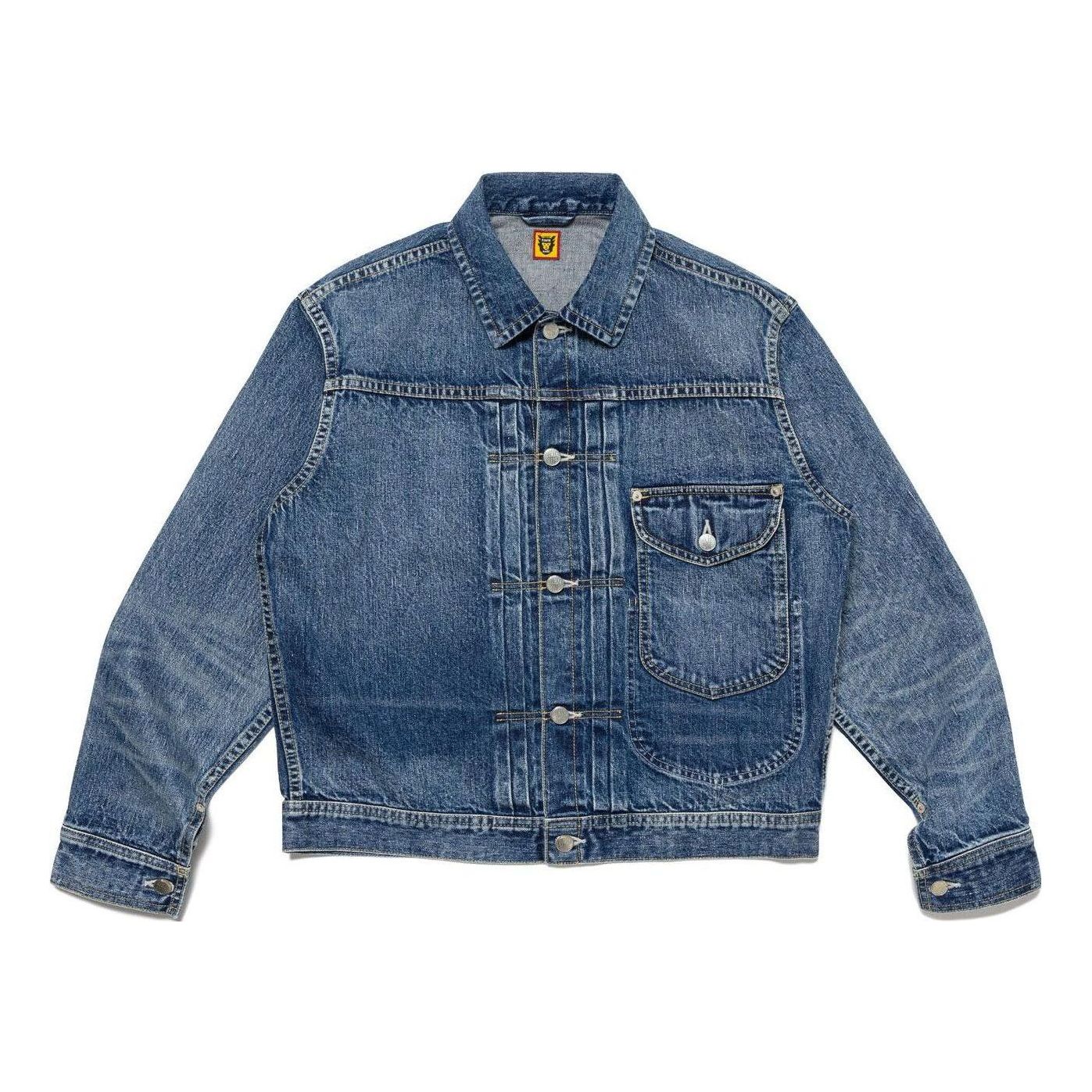 HUMAN MADE Denim Work Jacket 'Indigo' HM26JK008
