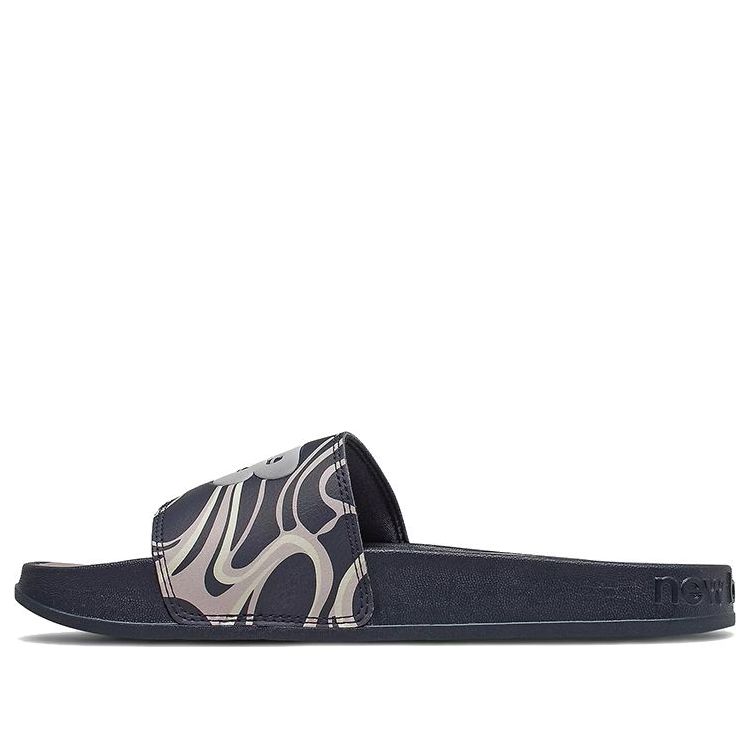 (WMNS) New Balance 200 Slides 'Black Blue' SWF200BL