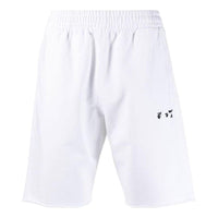 Men's Off-White FW22 Logo Casual Shorts Version White OMCI006C99FLE00801100110