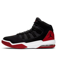 Air Jordan Max Aura 'Black Gym Red' AQ9084-023